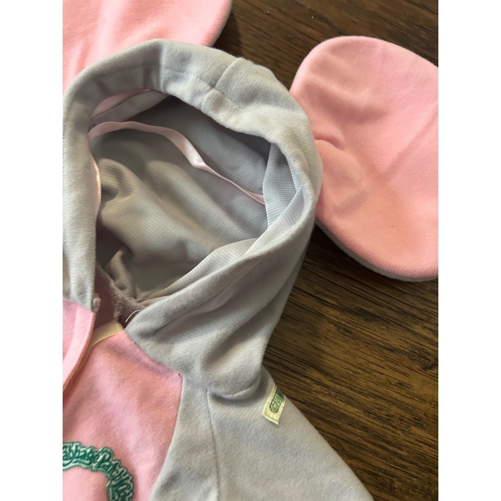 1984 VTG Cabbage Patch Kids Mouse Costume Footed Pajamas Romper Hooded outfit - Picture 2 of 5
